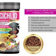 Boost Cichlid Growth & color Formula For Carnivore